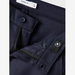 Name It - Regular fit habitbukser mrkebl