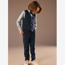 Name It - Regular fit habitbukser mrkebl