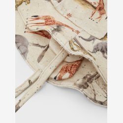 Name It - Solhat m/ safari dyr beige