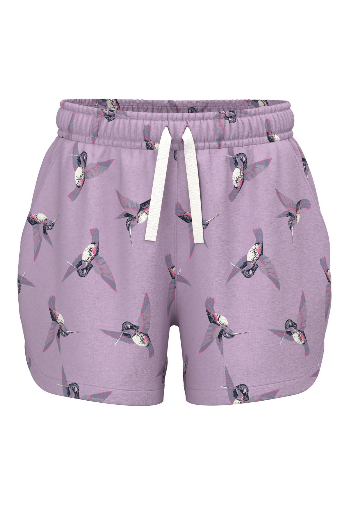 River island sales blue flamingo shorts