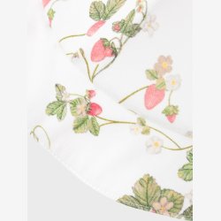 Name It - Solhat m/ jordbr print hvid