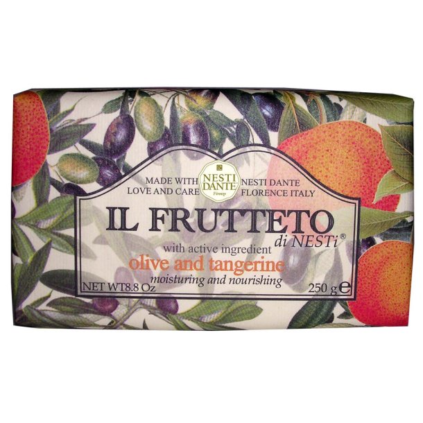 NESTI DANTE Il Frutteto Vegetabilsk sbe m/Oliven &amp; Mandarin 250g