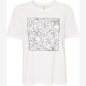 Ofelia - Nia T-Shirt Hvid Kombi