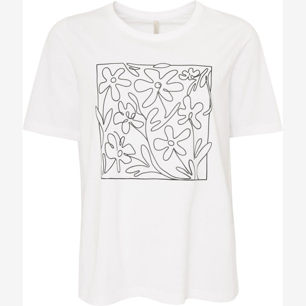 Ofelia - Nia T-Shirt Hvid Kombi