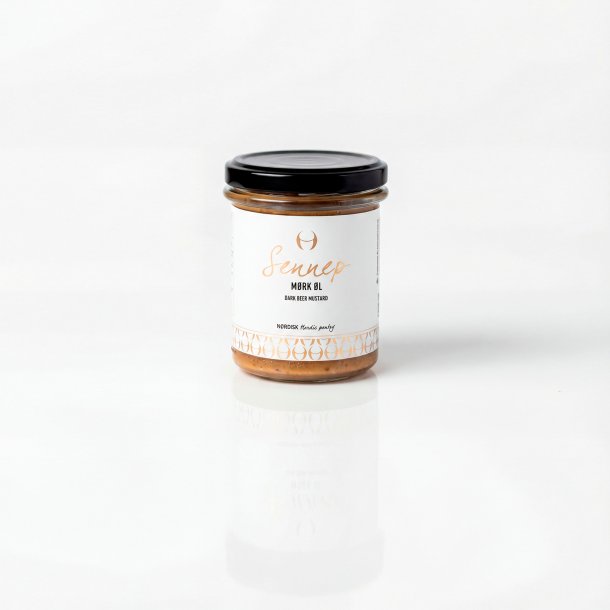 Noormann foodlab - Sennep M�rk �l - 212 ml  