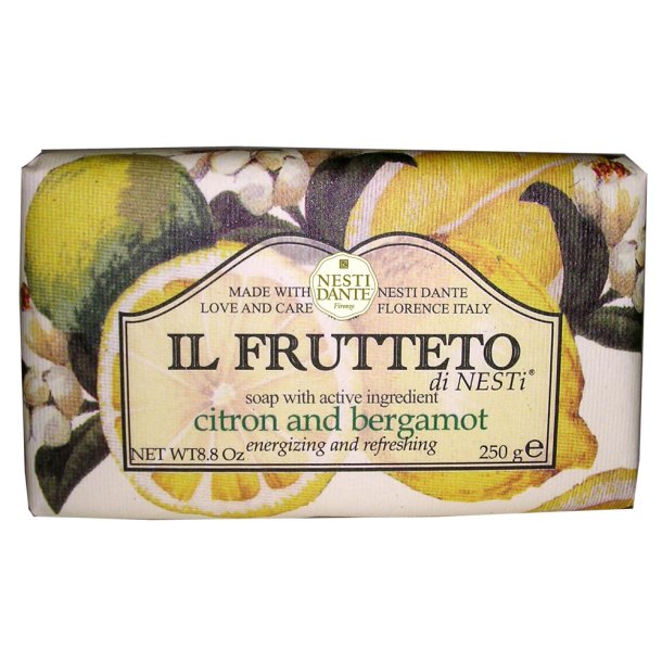 NESTI DANTE Il Frutteto Vegetabilsk sbe m/Citron &amp; Bergamot 250g