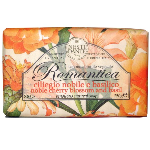 NESTI DANTE Romantica vegetabilsk sbe m/Kirsebr blomst  Basilikum 250g