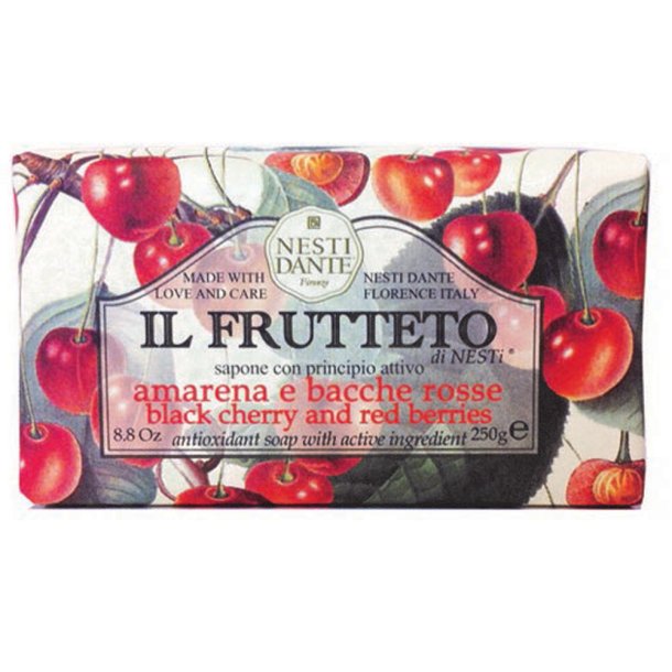 NESTI DANTE Il Frutteto Vegetabilsk sbe m/Sorte Kirsebr &amp; rde br 250g