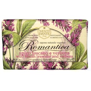 NESTI DANTE Romantica Vegetabilsk sbe m/vilde Toscanske lavendler & Verbena  250g