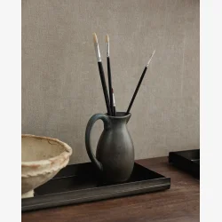 NORDAL - Kande 0,3L Brun/Gr�n Stent�j H: 14 cm. 