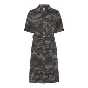 HUMBLE - Kjole Camouflage, 100% bomuld