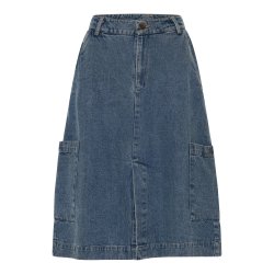 Humble - Odessa Nederdel Bl� Denim
