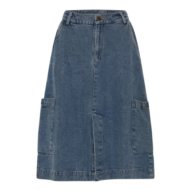Humble - Odessa Nederdel Bl� Denim