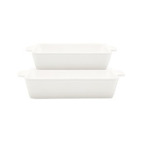 GreenGate Alice Ovnfade Hvid - st m/2 stk.  21x16/30x22cm