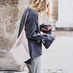 RSKOV - ORIGINAL Stringbag lysegrn