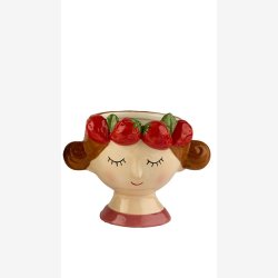 La Vida - Frugtpige dekorations skle ass. 11x12cm - Flere varianter