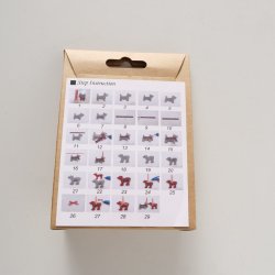 DIY Hobbyst Baxter Hunde Stof, Plastikjne, Snor, Garn Mrkegr, Mrkerd