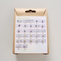 DIY Hobbyst Rica Hjort Stof, Plastikjne, Snor Beige, Gr