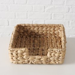 Servietholder Naturlig Jernpulverbelagt, vandhyacint 22x22x7 cm