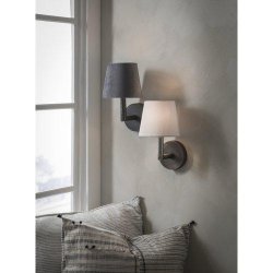 PR HOME - Columbus Vglampe, Slv, 22cm.