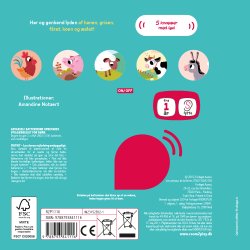 Forlaget Room2Play - Pegebog m. lyd, dyrene p� bondeg�rden
