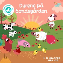 Forlaget Room2Play - Pegebog m. lyd, dyrene p� bondeg�rden