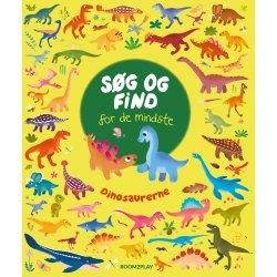 ROOM2PLAY - "S�g og find" bog, Dinosaurer.