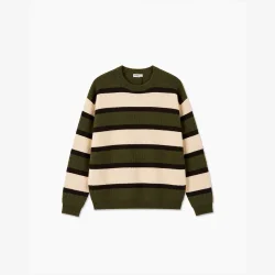 Humble - Ramone Pullover Gr�n Kombi