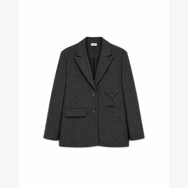 Humble - Raw Blazer Gr� Kombi