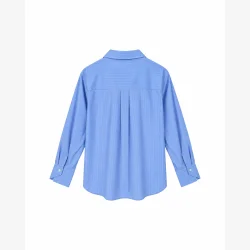 Humble - Risa Skjorte Bl� Kombi med slips