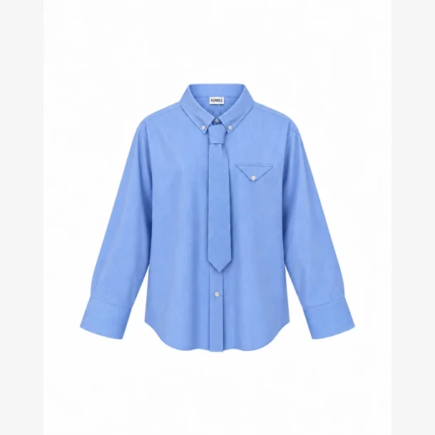 Humble - Risa Skjorte Bl� Kombi med slips