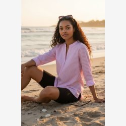 Ofelia - Simi Bluse Rosa Kombi