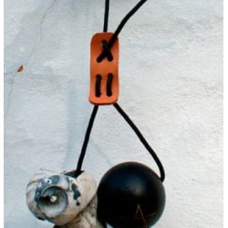 Nordic By Hand - SNOREN Startpakke Dansk Flag Sort inkl. SNOREN/VELKOMMEN klods &amp; lderls