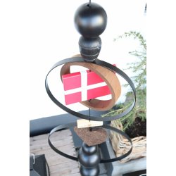 Nordic By Hand - SNOREN Startpakke Dansk Flag Sort inkl. SNOREN/VELKOMMEN klods &amp; lderls