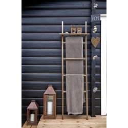 SNOREN - Hjerte Outline sort str. L