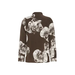 Soft Rebels - SROrchidy Bluse m. orkide m�nster 