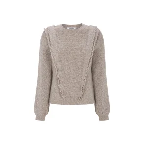 Soft Rebels - SRStory Strik M�rk Beige 