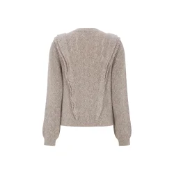 Soft Rebels - SRStory Strik M�rk Beige 