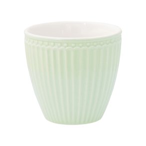 GreenGate Everyday Alice lattekop lysegrn