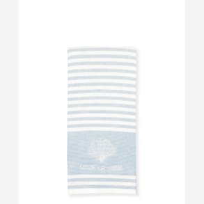 GreenGate - Badehndklde Vive la mer lysebl 40x70 cm