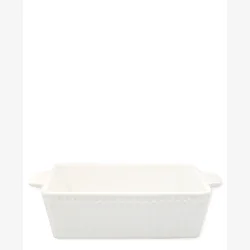 GreenGate Alice hvid - ovnfade st m/2 stk. 18x13/27x17cm.