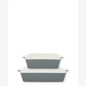 GreenGate Alice gr  - ovnfade st m/2 stk.  18x13/27x17cm.