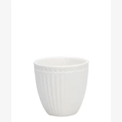 GreenGate Everyday Alice mini lattekop hvid 0,1L