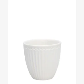 GreenGate Everyday Alice mini lattekop hvid 0,1L