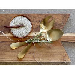 Chic Antique - Nordique salatbestik guld