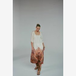 Agenda - KLAUDIAAG Kjole Off white combi