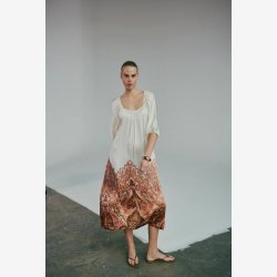 Agenda - KLAUDIAAG Kjole Off white combi