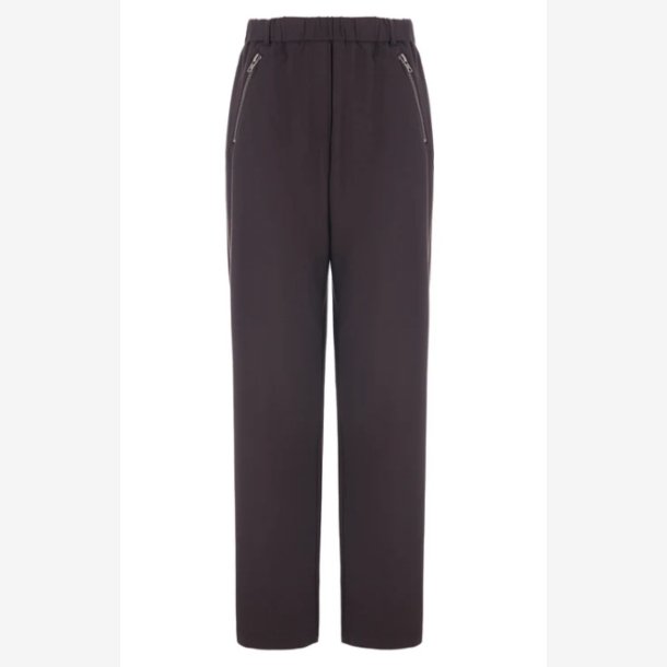 LUXZUZ - Rise Pant - Choco Lux