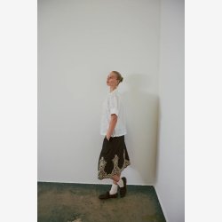 Agenda - Kimberly Nederdel Mocca Brun Kombi