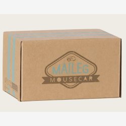 Maileg - Bil, Mus - Lys Mint